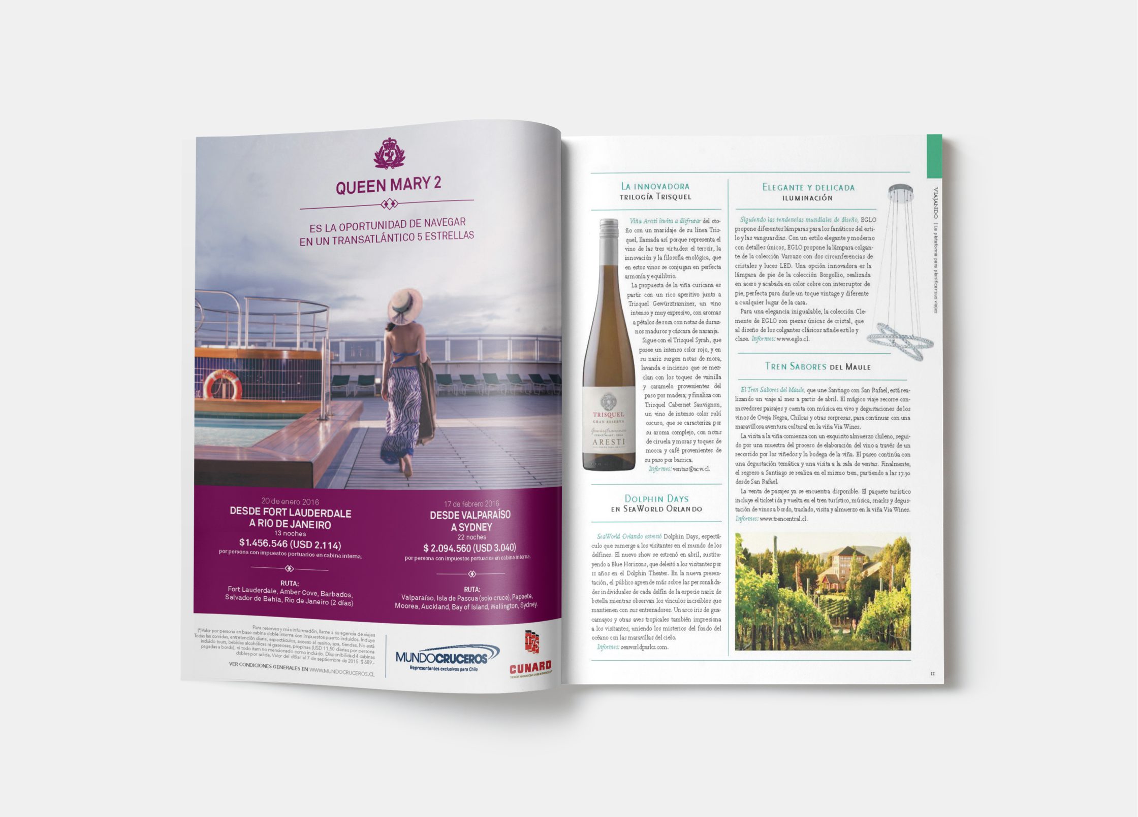 Diagramación Revista Viajando
