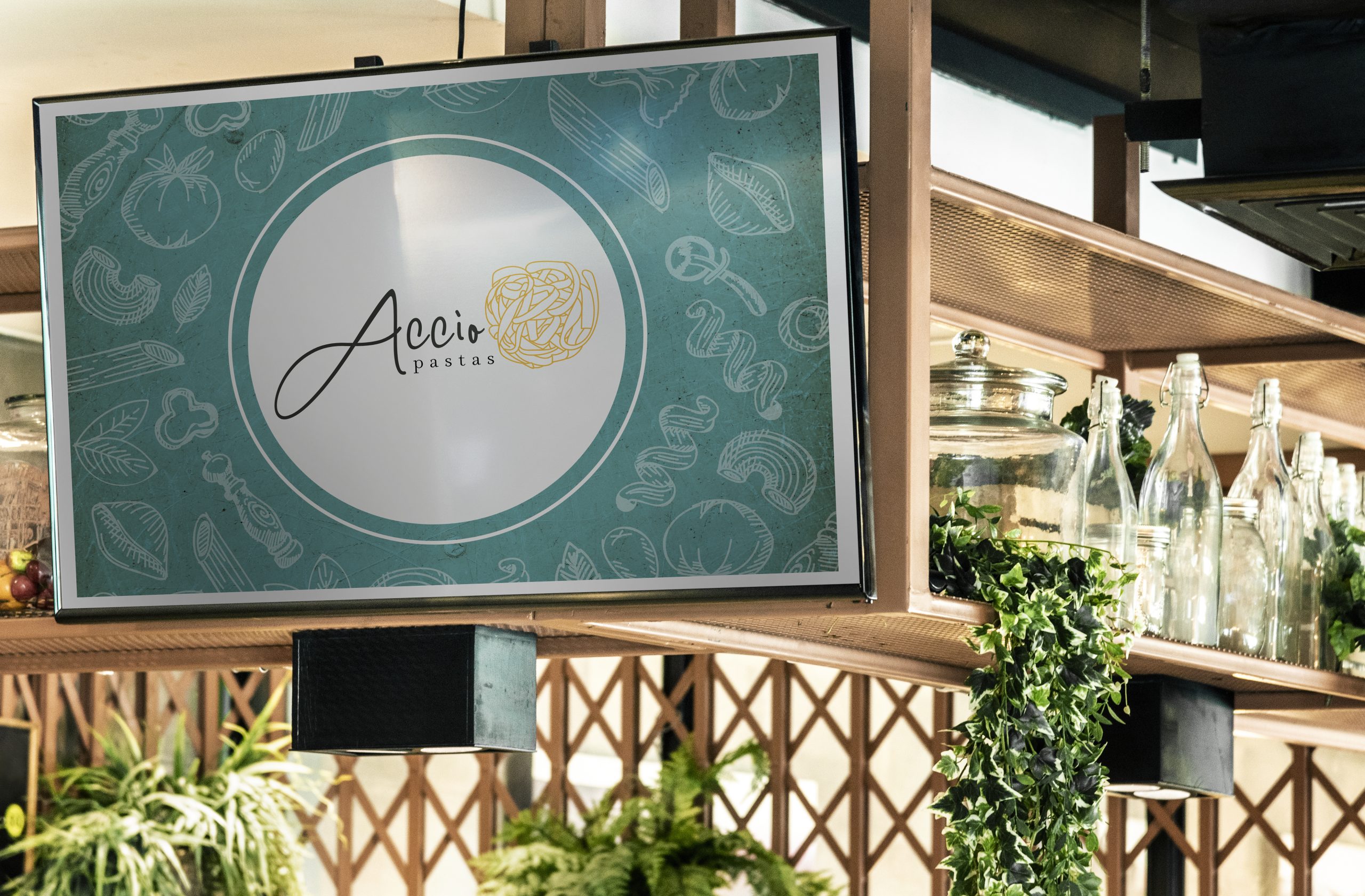 Accio Pastas · Branding y packaging · Chile