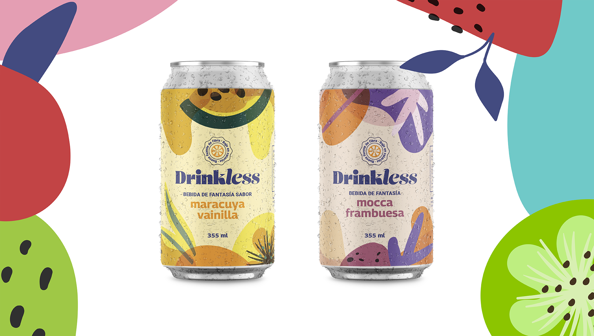 Drinkless · Branding para Startup · Santiago de Chile Hey Diseño