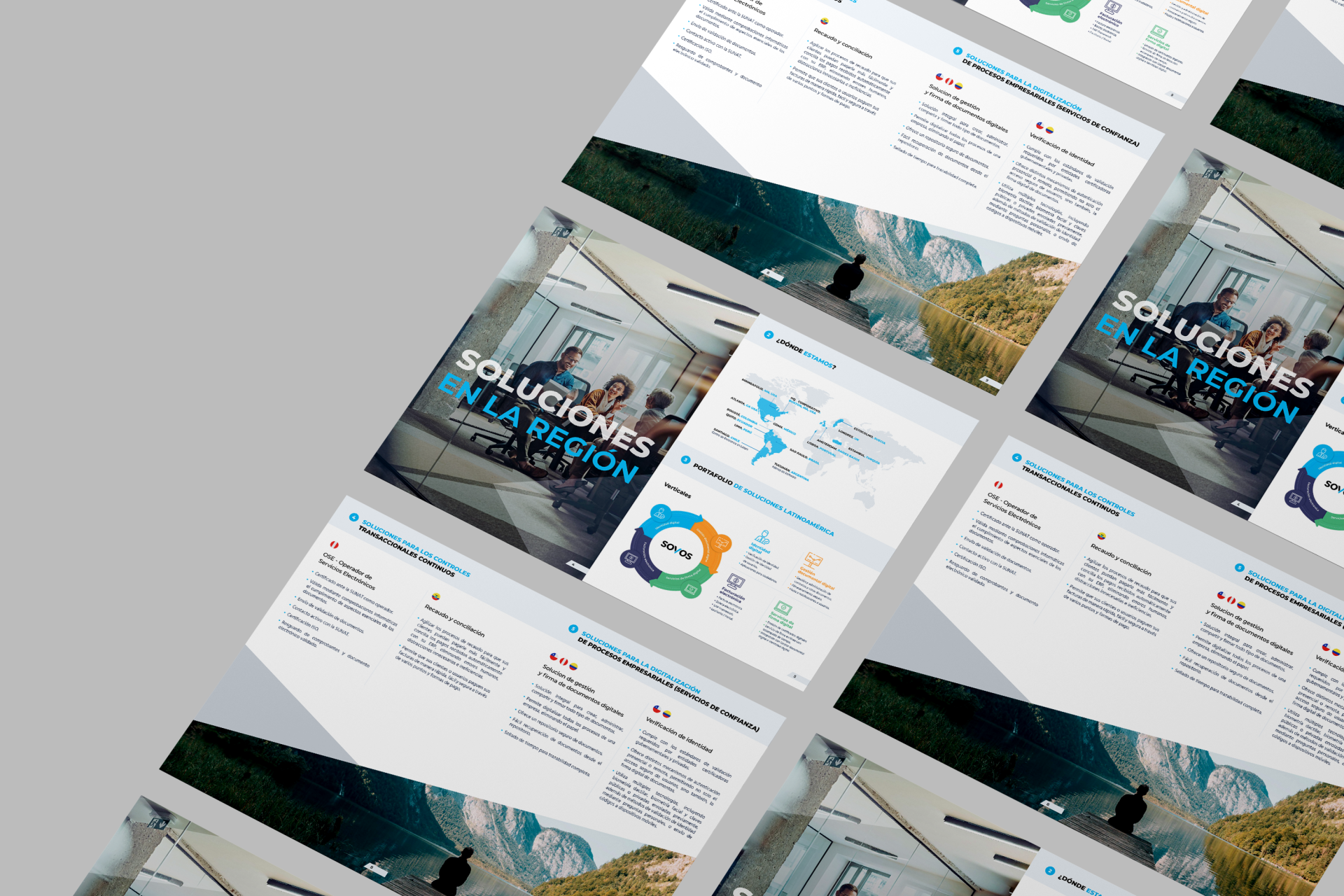 Brochure corporativo · Diseño editorial · Hey Diseño
