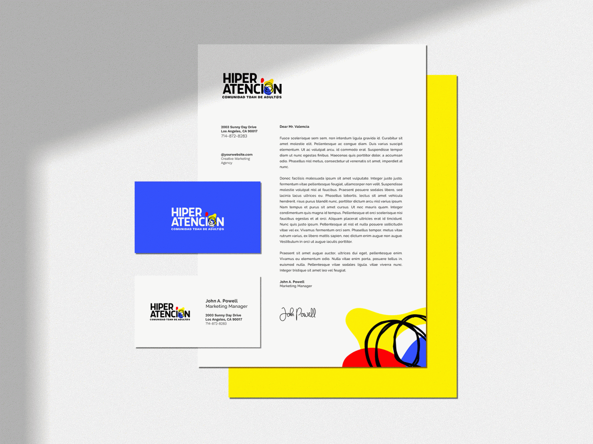 Hiperatención · Diseño gráfico, Branding e Identidad Visual