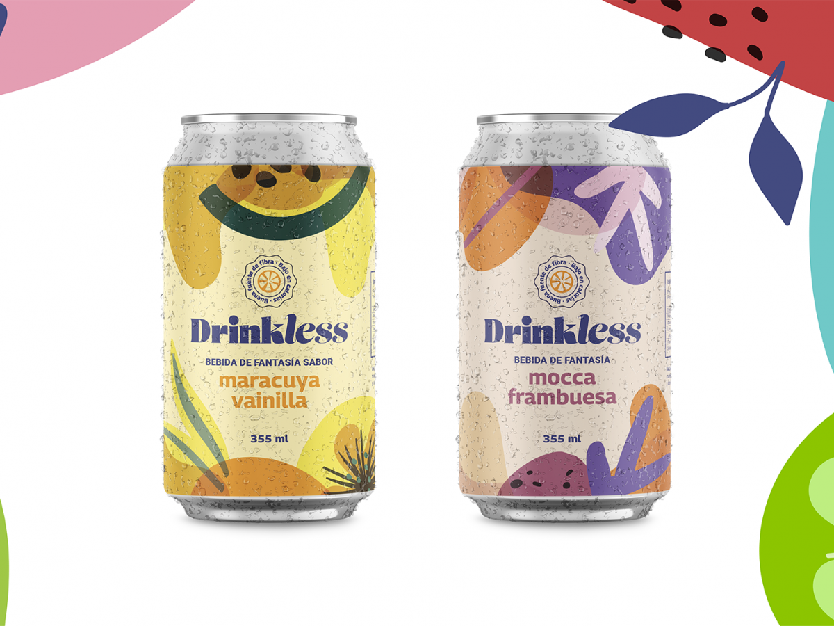 Drinkless · Branding para Startup · Santiago de Chile Hey Diseño