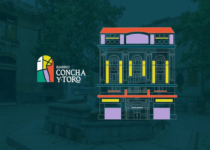 Barrio Concha y Toro · Identidad y Branding · Santiago de Chile
