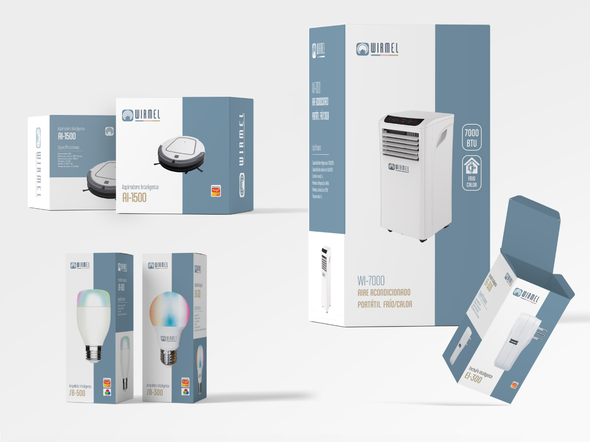 Pc Factory · Campaña gráfica Retail · Packaging · Hey Diseño
