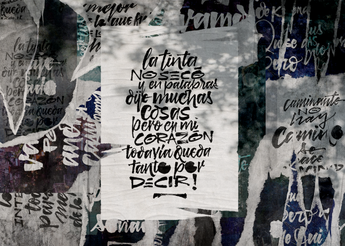 Caligrafías · Exploraciones de Tipografía y diseño gestual