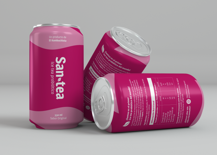San-Tea · Branding y packaging · Chile
