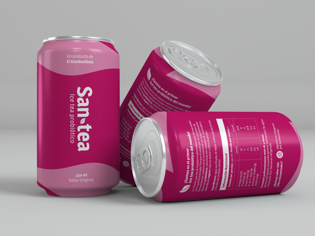 San-Tea · Branding y packaging · Chile